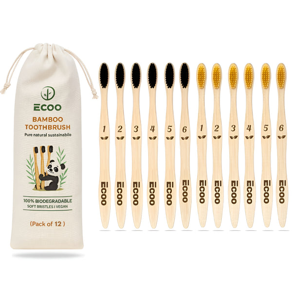 Plastic free Bamboo toothbrush
