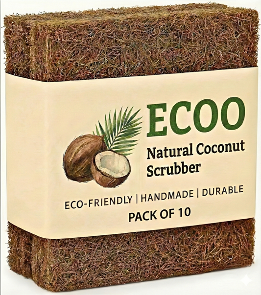 Natural Coconut Coir Kitchen Scrubber Pads